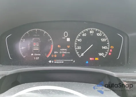 2025 Honda Civic Sport z USA, uszkodzony, nr VIN 2HGFE2F55SH556928